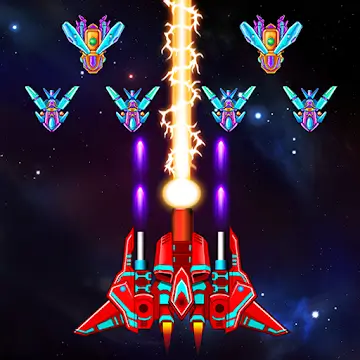 Galaxy Attack Alien Shooter Mod Apk 53.7 (Unlimited Money and Crystals)